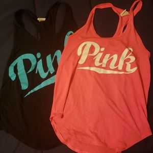2 vs pink tanks